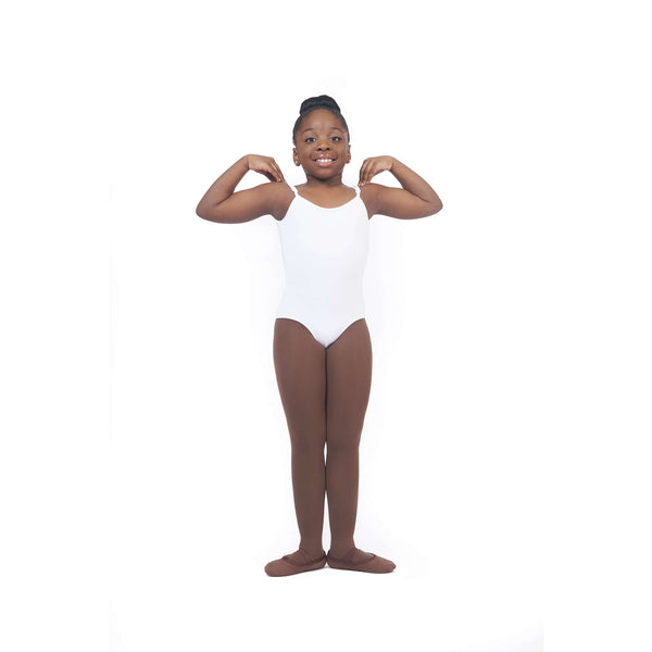 Stretch Canvas Ballet Shoe - Confident Cocoa - EnVizion II