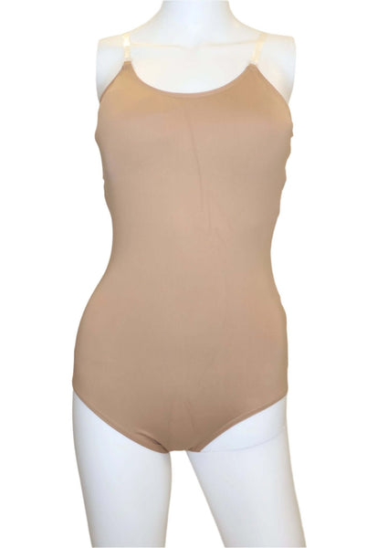 Camisole Leotard with Bra - Tenacious Tan