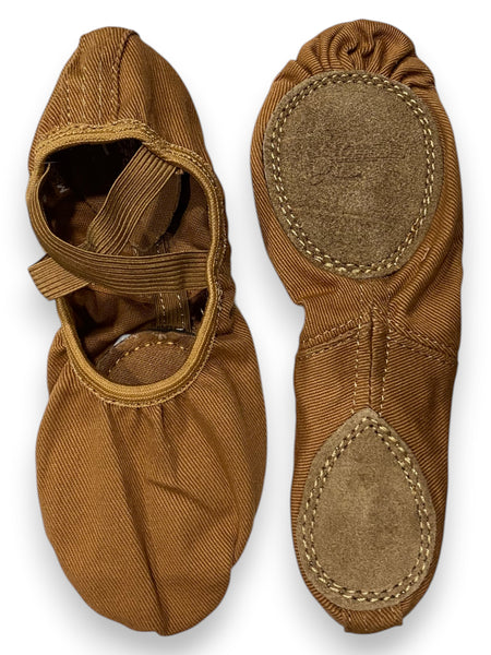 Stretch Canvas Ballet Shoe - Maven Mahogany - EnVizion II