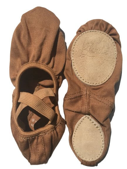 Kit de taille de chaussure de ballet en toile extensible Fleshtone pour adulte