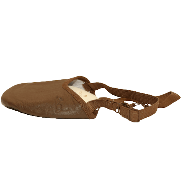 Brazen Brown Leather Contemporary Half-soles