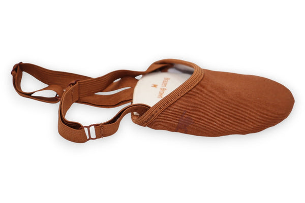 Canvas Contemporary Half-Soles - Brazen Brown