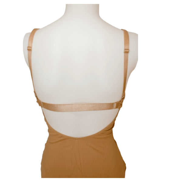 Camisole Leotard with Bra - Maven Mahogany
