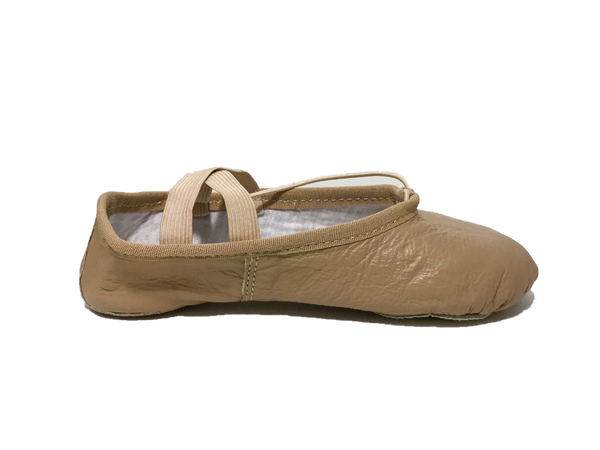 Tenacious Tan Fleshtone Leather Ballet Shoe